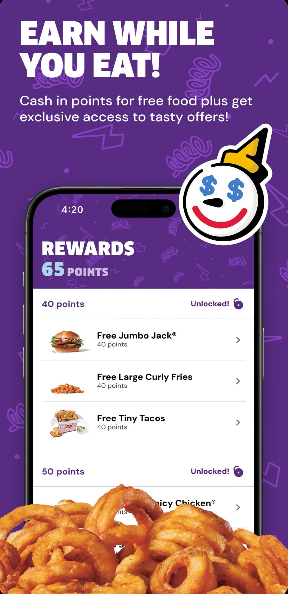 Jack in the Box · rewards